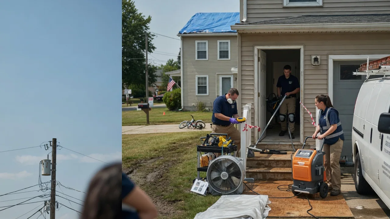 Water Damage Repair in New London, MO near me